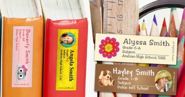 144 Personalised Book Labels  National Deal