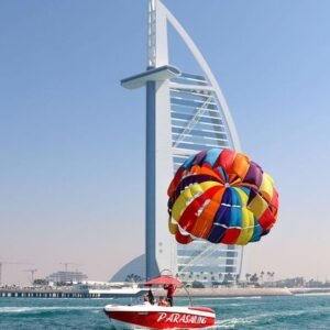 One 30-Minutes Parasailing for One or Two Pax at Luxury Yachts  Dubai