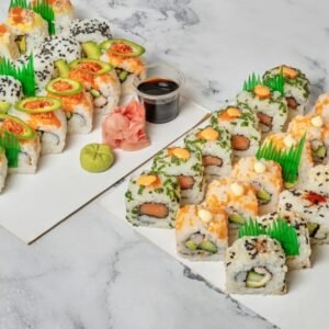 Choice of any Sushi Roll with Soft Drink at Ichikura  Dubai